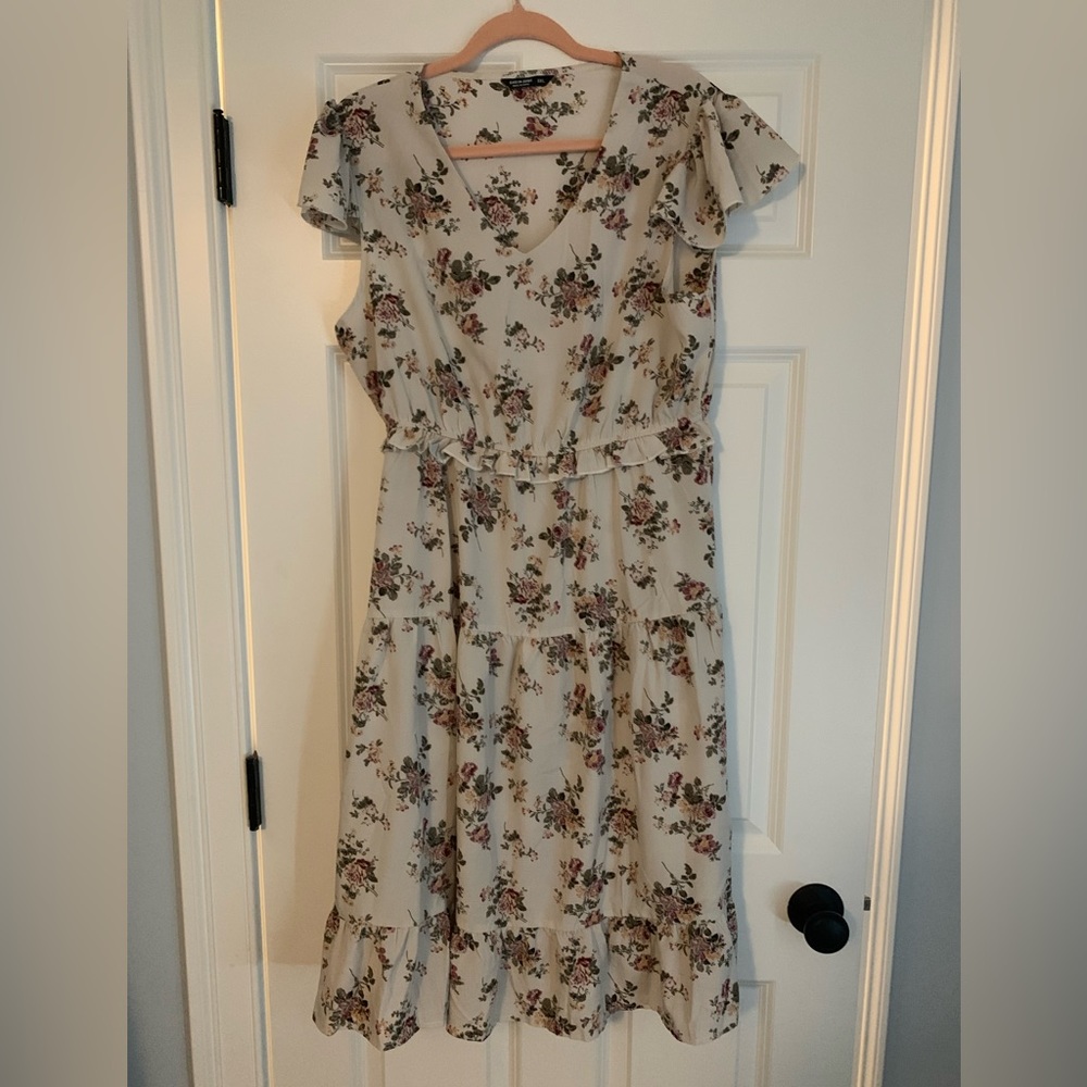 SHEIN curve midi dress